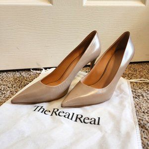 Celine Taupe Pumps